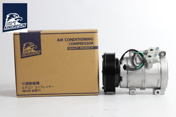AC Excavator Compressor 21N9795280 For Komatsu 6D125E 6D170