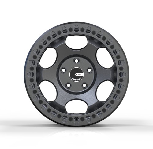 JWL a forgé les jantes en aluminium de camion des roues PCD 5X135 4x4 de camion