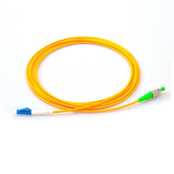FC/APC à la veste recto optique de câble de la corde de correction de fibre de LC/UPC LSZH