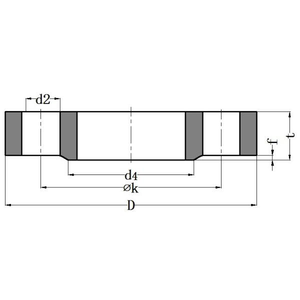 BS4504 CODE101 A105/Q235 PN10 Carbon Steel Blank Flange Plate Flange DN10 - DN3000 for Tube and Pipelines
