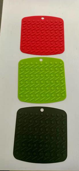 Silicone Pot Holders Heat Insulation Pad Kitchen Table Mat Dinner Logo Customized