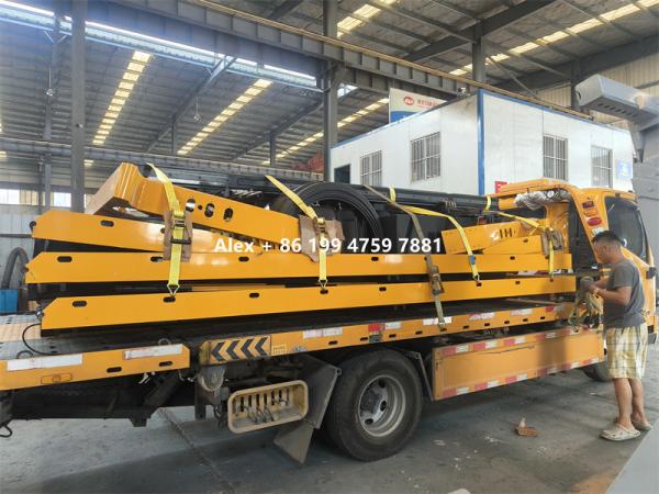 9000 LBS CARRIER DECK PLADING COBON STEEL WRECKER corpo de cama plana sem elevador de rodas
