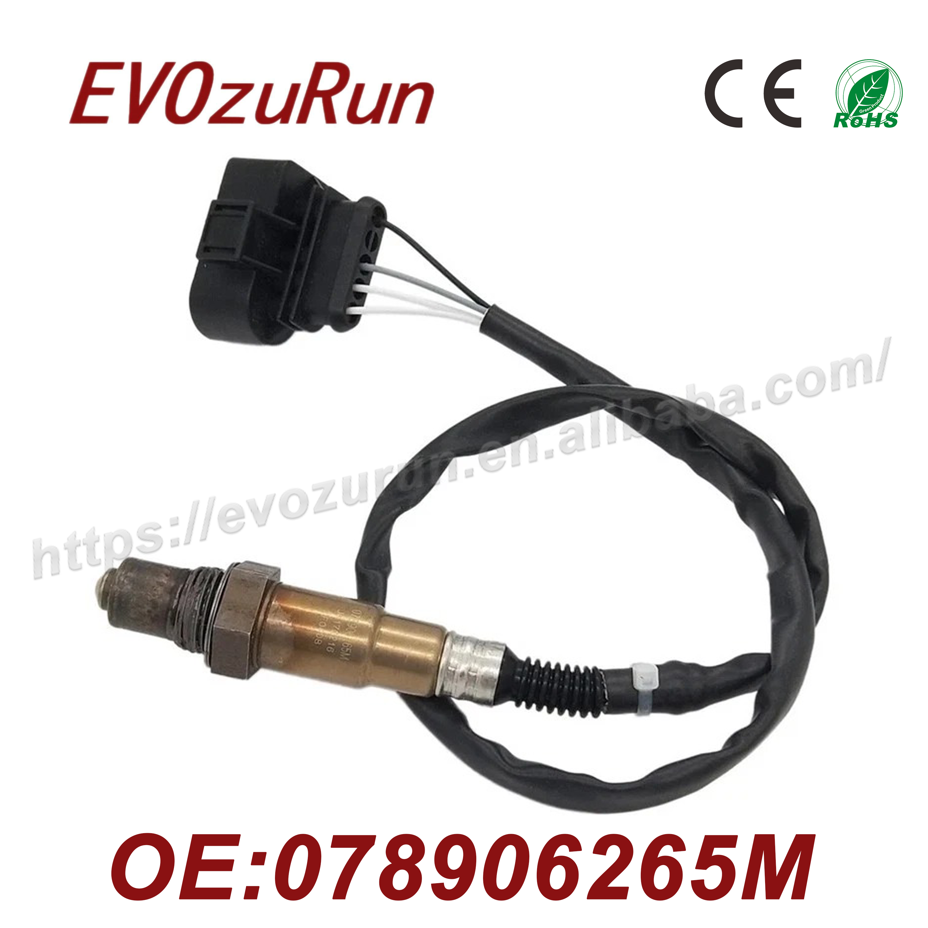 High Performance Upstream OEM Oxygen Sensor 078906265M 0258006287 Lambda O2 Sensor for VW Passat B5 / B5.5 2.8 V6
