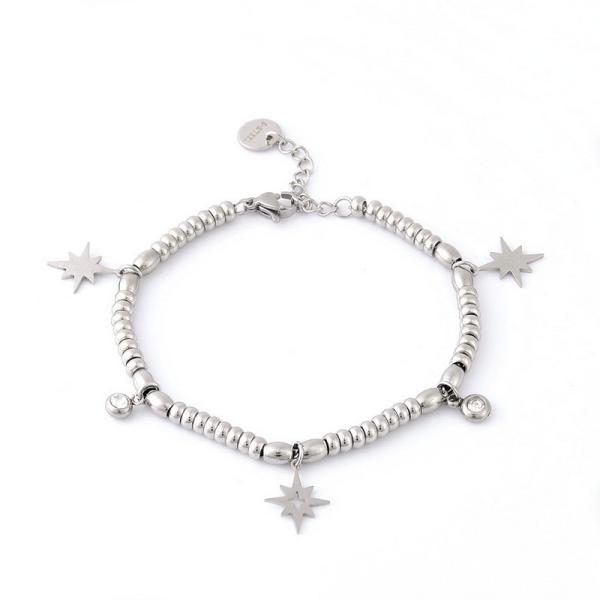 Stainless steel star women's bracelet with a niche and fashionable temperament