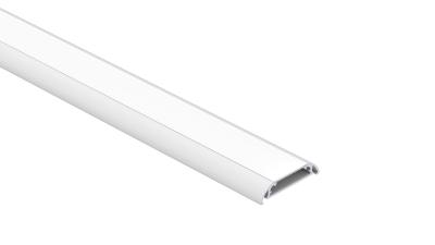 Couverture plate en aluminium menée de l'extrusion PMMA du profil IP44 de bande givrée par PC