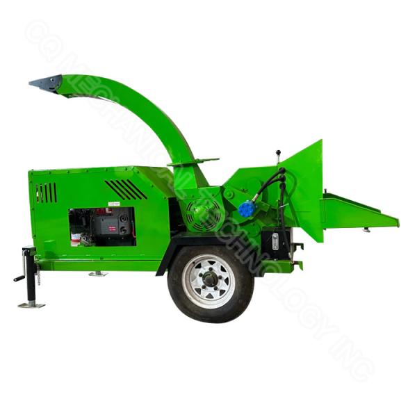 Diesel Wood Chipper Industrial Wood Chipper Mobile Electric Wood Chipper 850kg