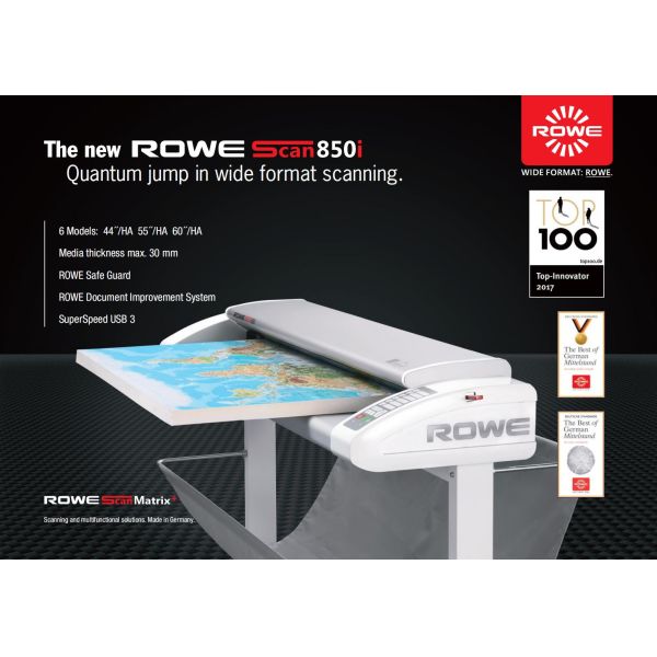 ROWE 850i Series 55 Inch Large Format Scanner Models 4055 & 6055 &8055
