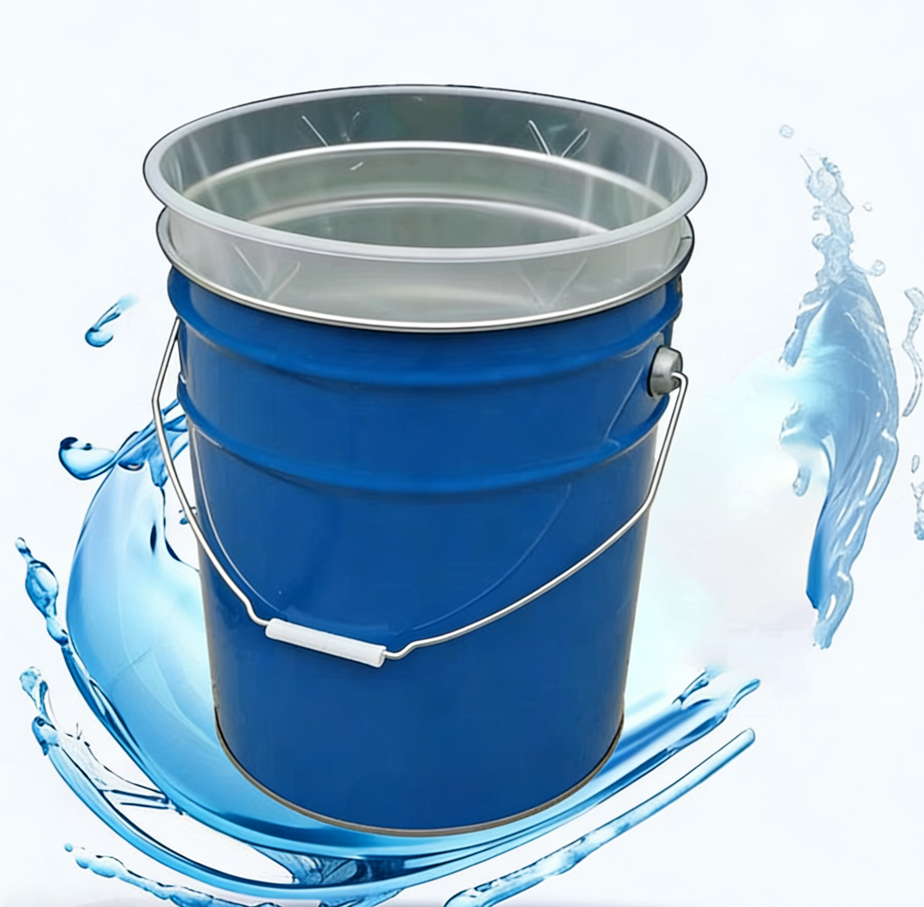 Food Grade LDPE Clear Plastic Round Bottom 5 Gallon Bucket Liner Liquid Bag