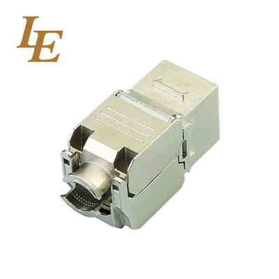 Shielded CAT6 CAT6A CAT7 Coupler Network Keystone Jack For Patch Panel / Server Rack