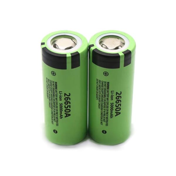 High Capacity 5000mAh 26650 Li-ion Battery with 800 Cycles and 5C Discharge for Power Tools