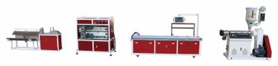 PP PE PC ABS Small PVC Profile Extrusion Line