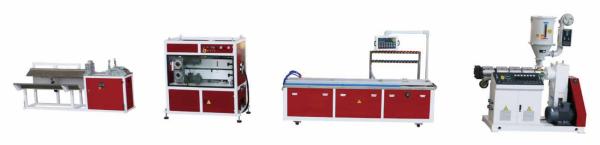 PP PE PC ABS Small PVC Profile Extrusion Line