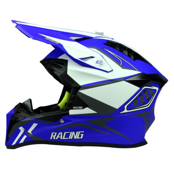 Custom Off Road Helmet DOT Approved Motocross Helmet with High Density EPS Liner