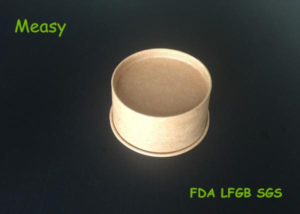 Hot and Cold Food Kraft Paper Cups , thermal disposable cups FOR Beverage or Ice Cream