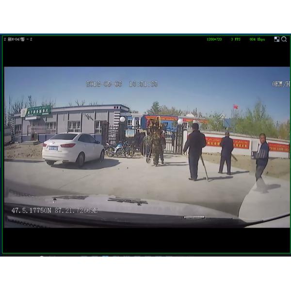 Объектив Виндскрен двойной внутри спрятанной кораблем системы рекордера наблюдения камеры