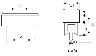 SQP SQM SQZ SQH MPR SQS High Alumina Ceramic Cement Fixed Wirewound Resistor 20W 500RJ 63x13x13mm