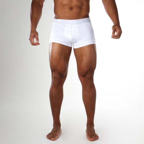 Высококачественные спортивные брюки боксеры мужчины средний рост двухцветный цвет подростки хлопчатобумажное белье