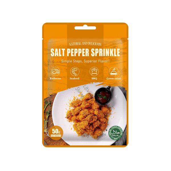 Chinese Manufacturers Direct Sales Salt and Pepper Fried Chicken Cooking Powder Salt and Pepper for Export