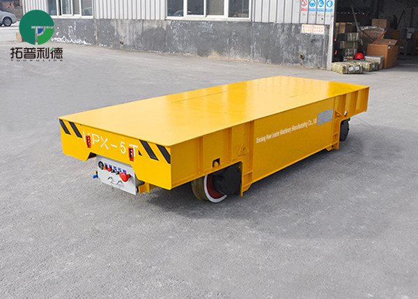 Steel factory cable power supply rail aluminum coil handling cart