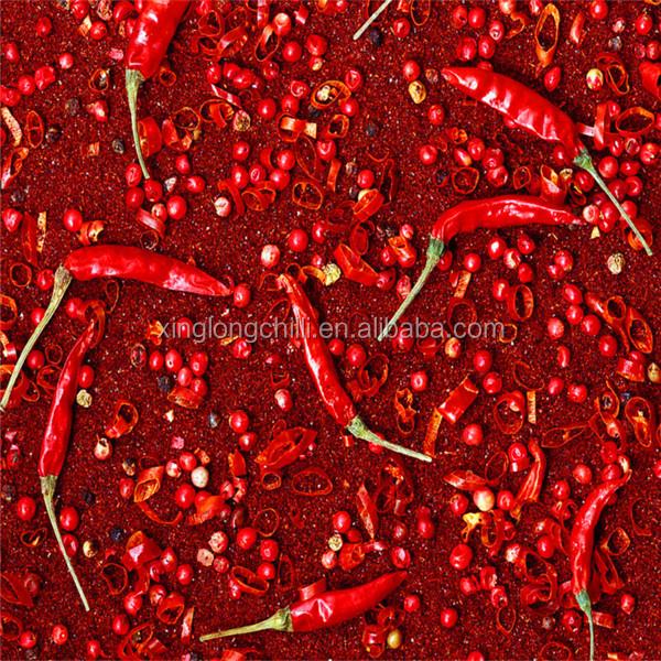 Sauce d'accompagnement asperme à poudre de barbecue de piments d'OEM Chili Powder Not Spicy Dehydrated  