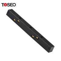 4 fios Recessed a espiga o projetor magnético conduzido que da espiga do sistema da luz da trilha conecta a fase do adaptador 3