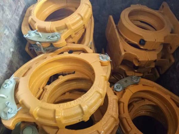 【Concrete Pump truck Pipe Clamp】Factory Direct Sales - High Pressure and Wear Resistant Accessories