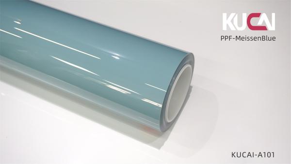TPU Meissen Blue PPF Film For Car , Auto Body Paint Protection Film OEM ODM