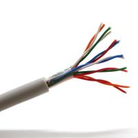 Factory Multi Pair Communication Cable 0.4mm 0.5mm Bare Copper J11 Indoor Telephone Cable
