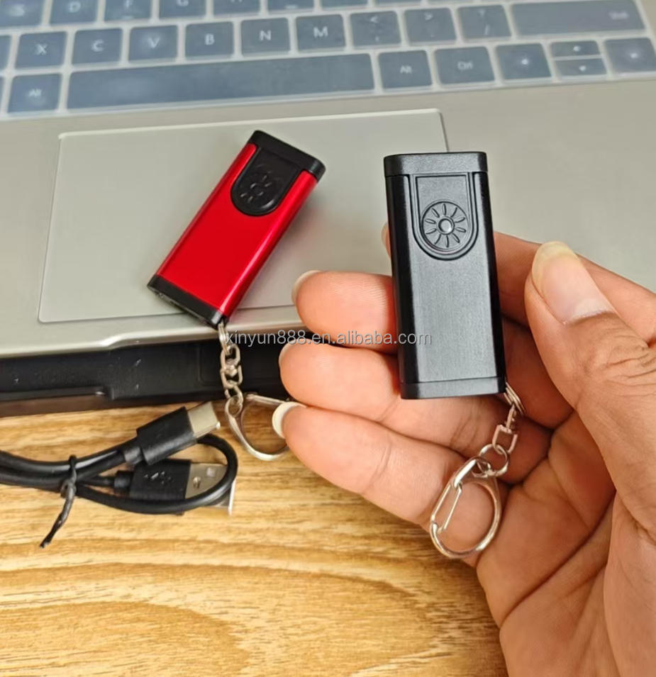 Flashlight with Intense Bright Light, Compact and Portable, Rechargeable, Long-lasting Battery Life, Outdoor Keychain Lamp