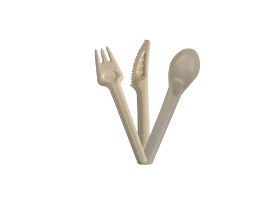 Polpa biodegradável equipamento moldado da forquilha do alimento