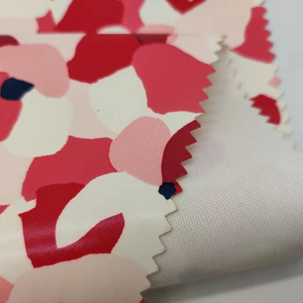 100% полиэстер ткани 223GSM 70Dx70D куртки зимы PU делает Windproof водостойким