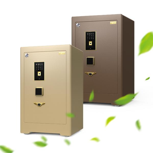 Dual Alarm Luxury Safe Box Fingerprint Lock Solid Steel For Security YB/ZY-70