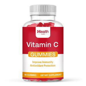 Health Glow 500mg Vitamin C Immune Booster Gummies Antioxidant 60ct