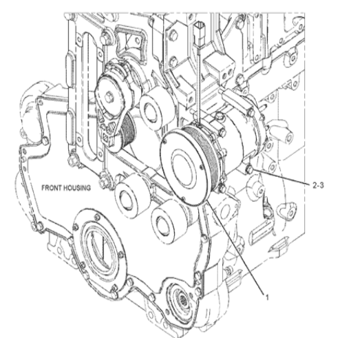320-1291 3201291 AC Compressor Excavator Spare Parts For C13