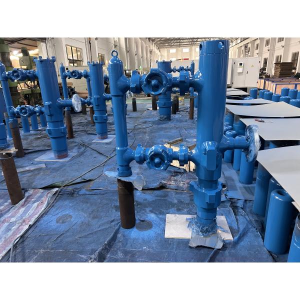 5-1/2' API корпус LTC Buckle подключен 54Mpa Испытательное давление Двойная розетка Цементирующая головка с деревянной упаковкой 450KG