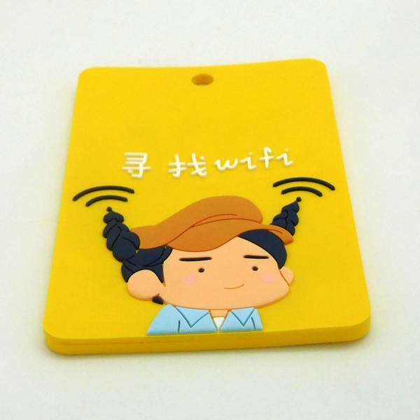 OEM ODM 3D Cartoon Anime Luggage Tag Personalized Promotional Gifts