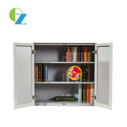 Небольшой шкаф дисплея хранения документа файла кухонного шкафа офиса двери качания 2 стальной