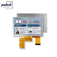 Polcd 5 pouces affichage TFT 800x480 RGB 24 bits interface IPS Full View Angle Module LCD à haut contraste