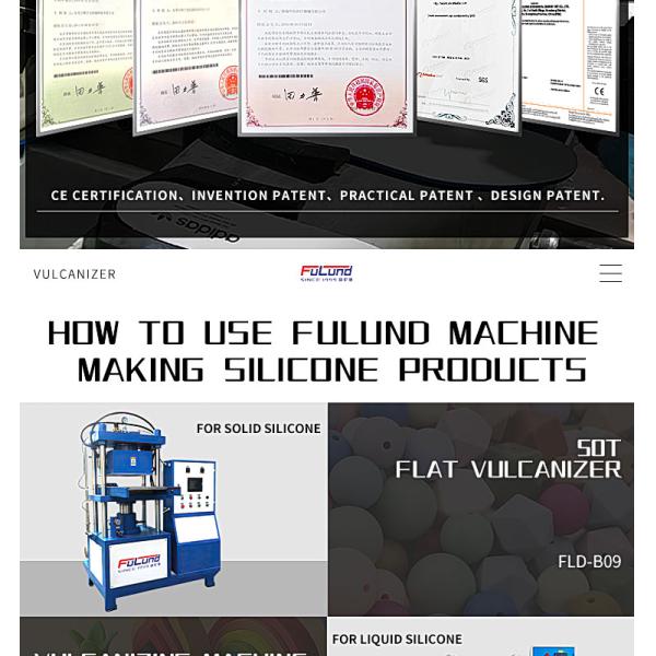 Продукты силикона FuLund делая машину плоско вулканизируя для делать куклы мультфильма 3d