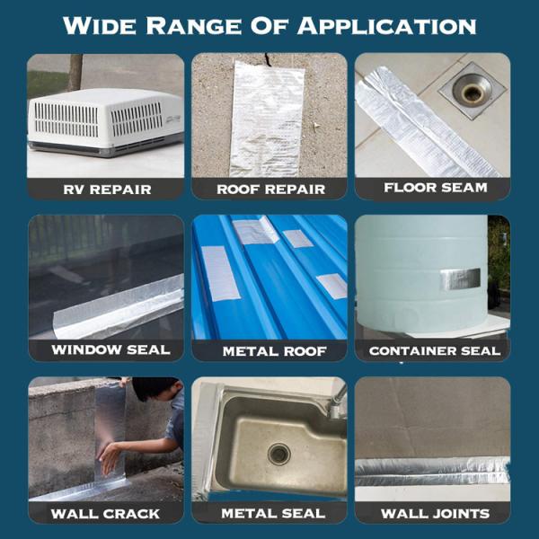 Aluminum Butyl Tape Flashing Tape The Ultimate Solution for Terracotta Crack Repair