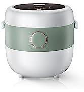 Cuisinière 3 tasses (non cuites), chauffage 3D et logique floue, cuisinière à riz saine et non collante, sans PFAS, avec écran tactile