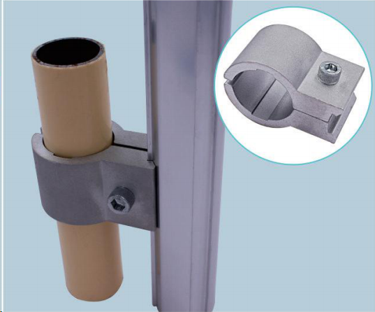 Sandblasting AL-72 Aluminum Tubing Joints Connector Connect Aluminum And PE Pipe
