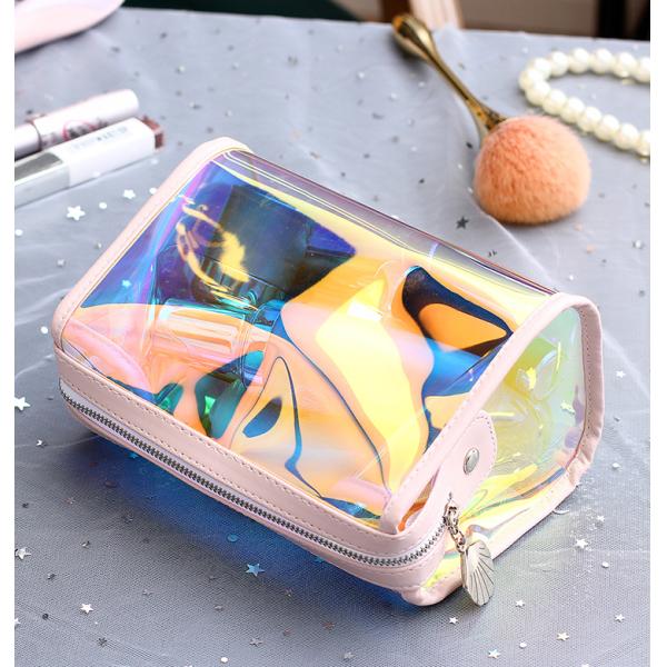 Lady ' S Shoes 137CM Transparent Holographic Fabric