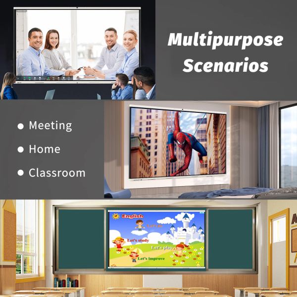 98 inch Interactive Touch Whiteboard For Custom Firmware And Software Integration