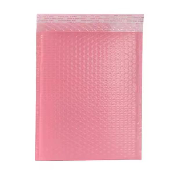 Clear Lightweight Bubble Bag Quantity 100 Per Pack Self-sealing Closure Type