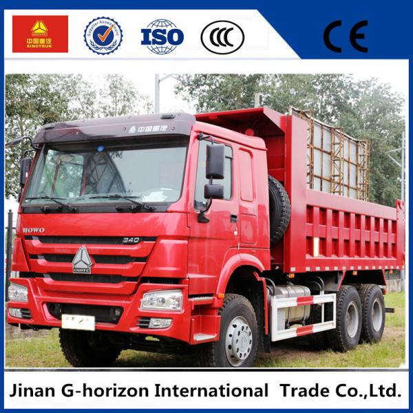 371hp 40 Ton 8x4 Heavy Load Tipper Truck Commercial For Stone Transmision