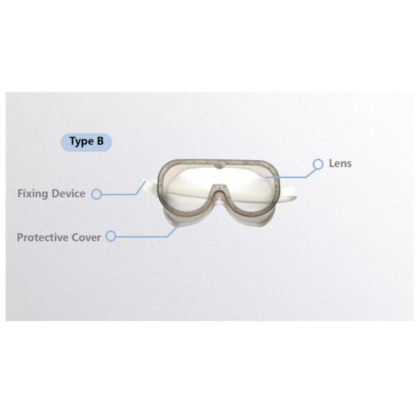 Anti Impact EN166 180mm Medical Protective Goggles
