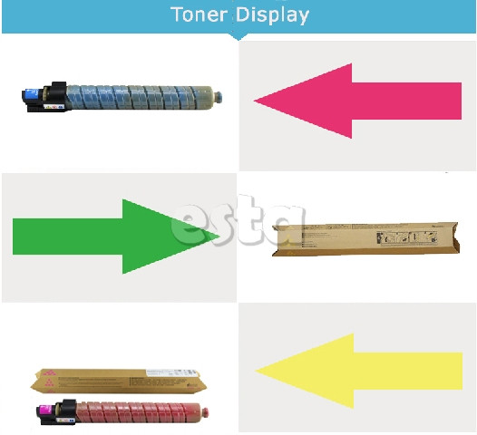 MP C3300 Ricoh Aficio цвета тонера принтера MP C2800 Cyan Ricoh совместимый