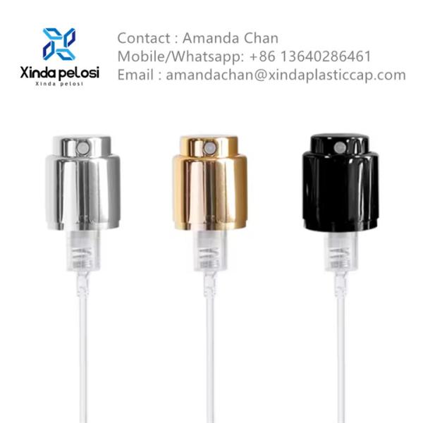Special Easy Crimp Plastic Pump Spray For Cosmetic Packaging With Long Lifespan