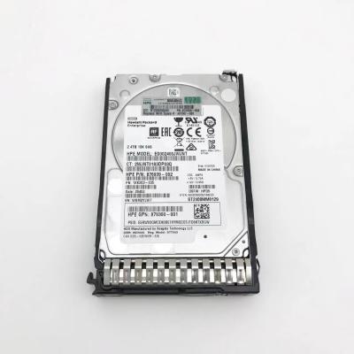 Original 881457-B21 HPE 2.4TB SAS 12G Enterprise 10K SFF SC 512e DS HDD 881507-001 For HPE Server G8/G9/G10